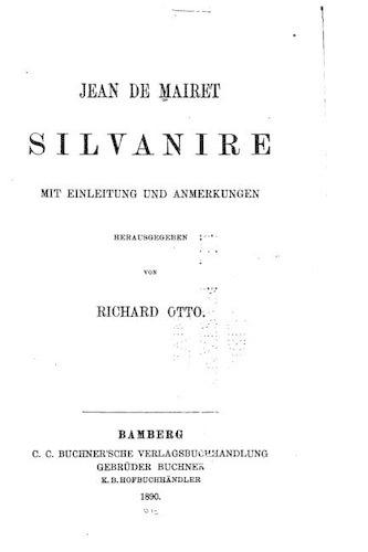 Silvanire, Mit Einleitung und Anmerkungen