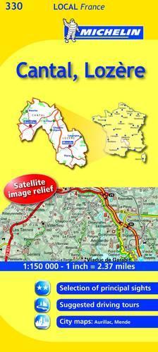 Cantal, Lozere: Cantal, Lozre 330(No. 330 Michelin Local Maps)