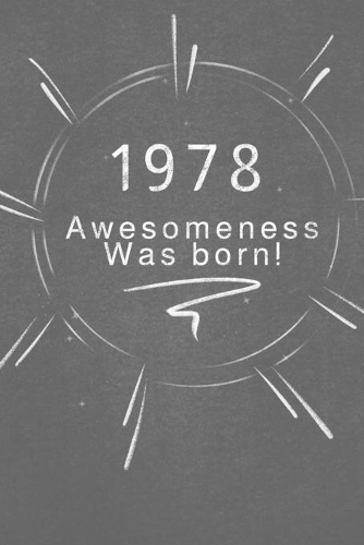 1978 awesomeness was born.