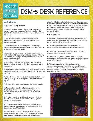 DSM-5 Desk Reference (Speedy Study Guides): (English)