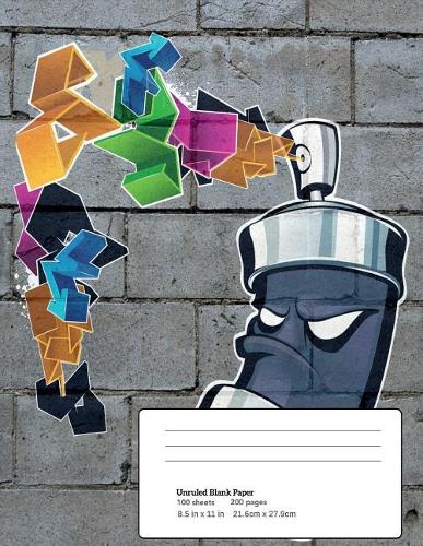 Colorful Graffiti Composition Book