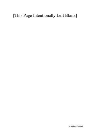 This Page Intentionally Left Blank