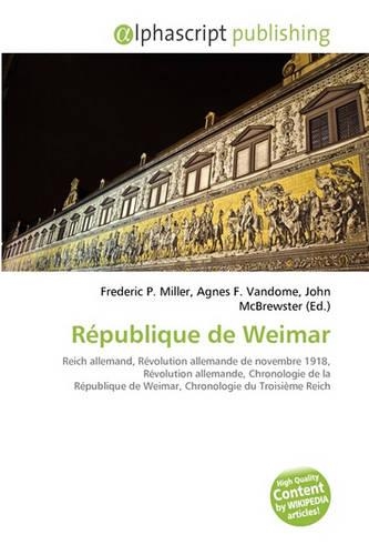 Rpublique de Weimar