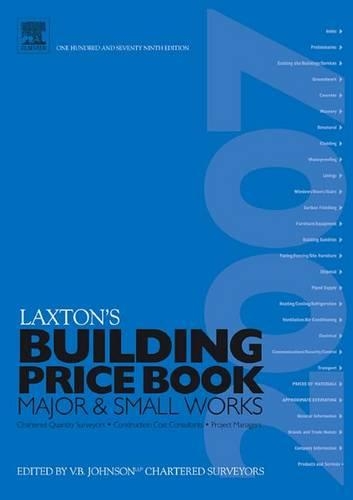 Laxton's Building Price Book 2007