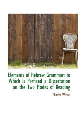Elements of Hebrew Grammar