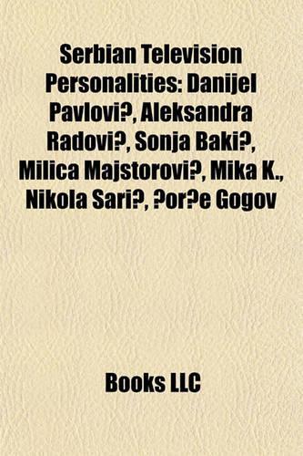 Serbian Television Personalities
