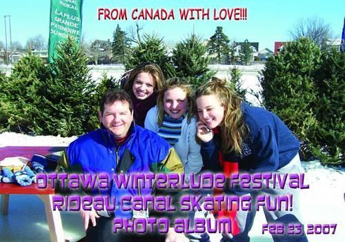 Ottawa Winterlude Festival - Rideau Canal Skateway Fun! Feb 23, 2007 Photo Album (English eBook C1)