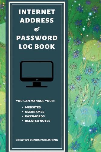 Internet Address & Password Log Book