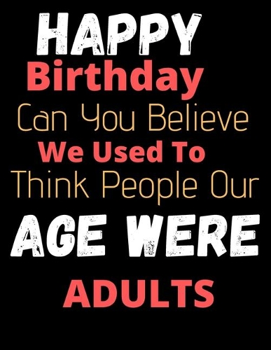 Happy Birthday Notebook Journal