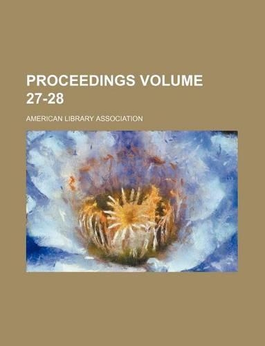 Proceedings Volume 27-28: (English)