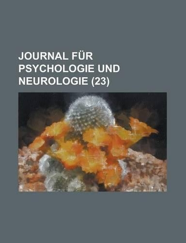 Journal Fur Psychologie Und Neurologie (23)