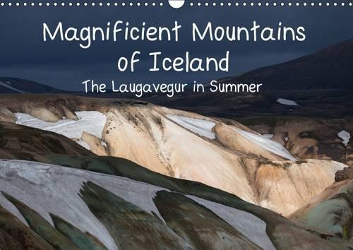 Magnificient Mountains of Iceland. The Laugavegur in Summer. 