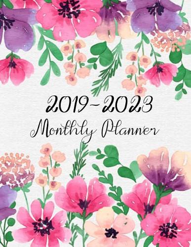 Monthly Planner 2019-2023