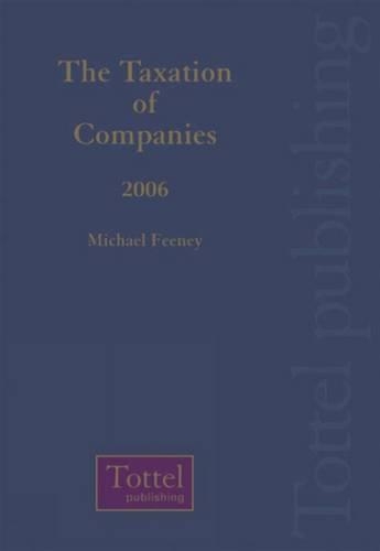 The Taxation of Companies