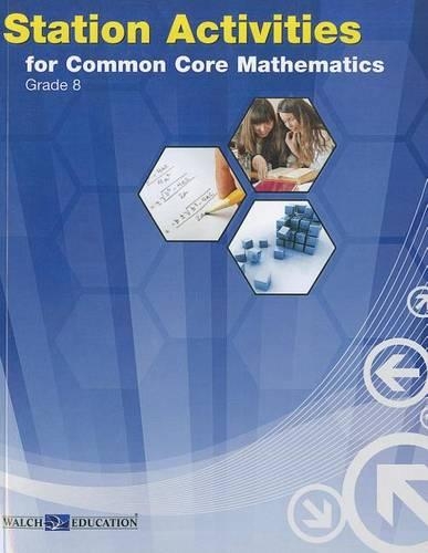 Station Activities for Common Core State Standards