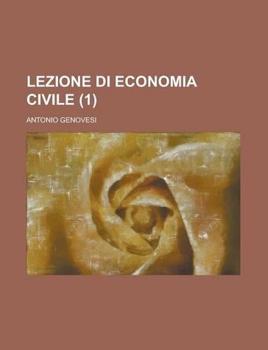 Lezione Di Economia Civile (1): (English)