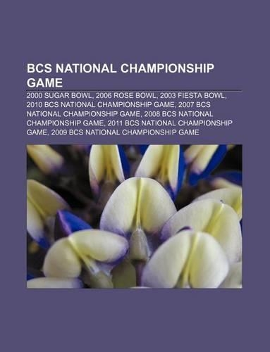 BCS National Championship Game