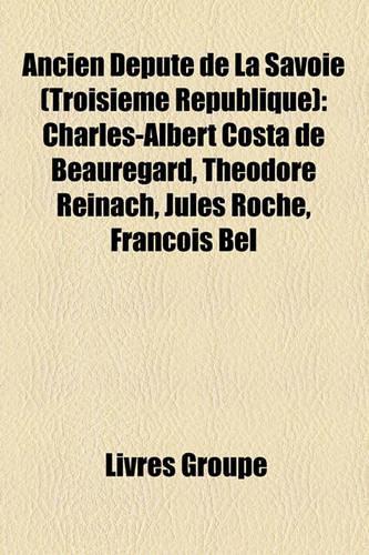 Ancien Dput de La Savoie (Troisime Rpublique)