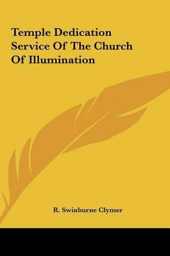 Temple Dedication Service Of The Church Of Illumination