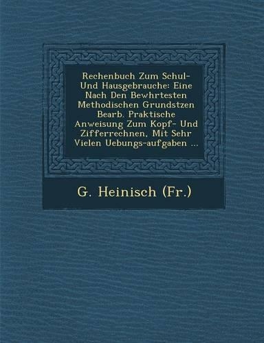 Rechenbuch Zum Schul- Und Hausgebrauche