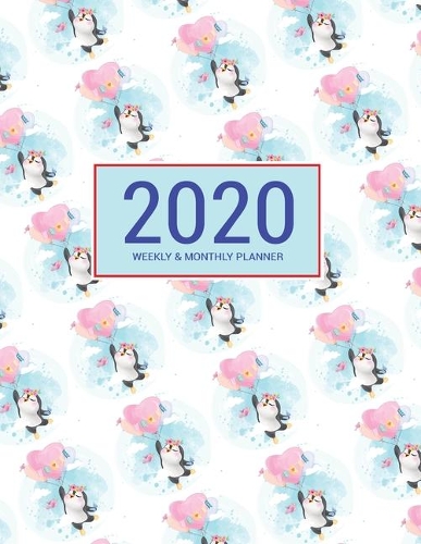 2020 Planner Weekly & Monthly 8.5x11 Inch