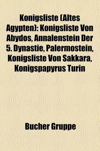 Konigsliste (Altes Agypten)