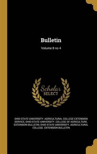 Bulletin; Volume 8 No 4