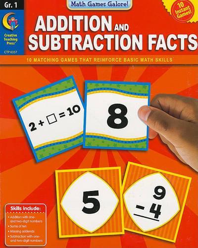 Addition and Subtraction Facts, Grade 1