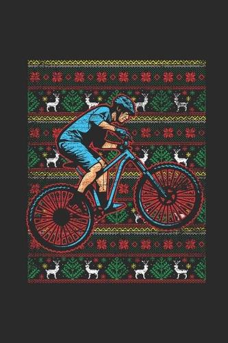 Ugly Christmas - Bicycle: Dotted Bullet Journal (6 X 9 -120 Pages) - Ugly Christmas Gift and Holiday Planner For Women, Men, Teens And Kids