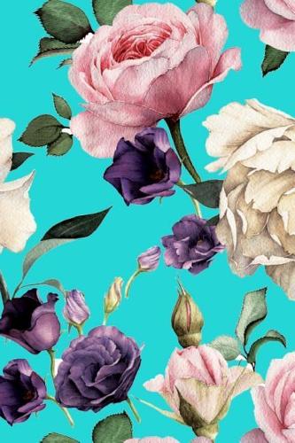 Pink and White Rose Design Journal