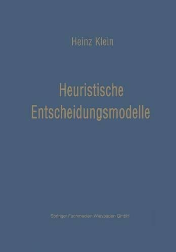 Heuristische Entscheidungsmodelle