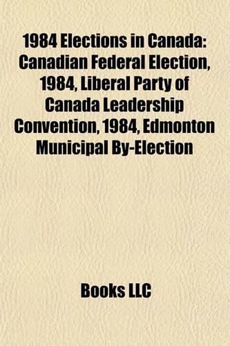 1984 Elections in Canada