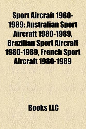 Sport Aircraft 1980-1989