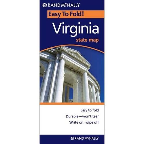 Rand McNally Easy to Fold Virginia