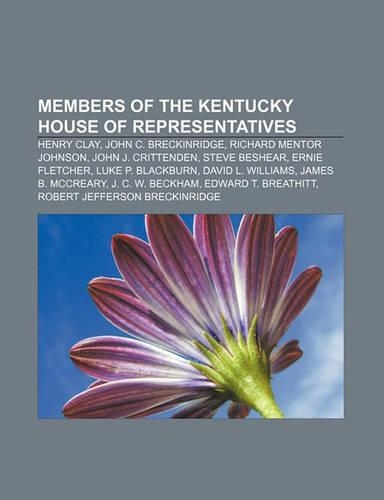 Members of the Kentucky House of Representatives
