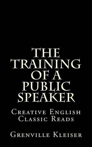 The Training of a Public Speaker