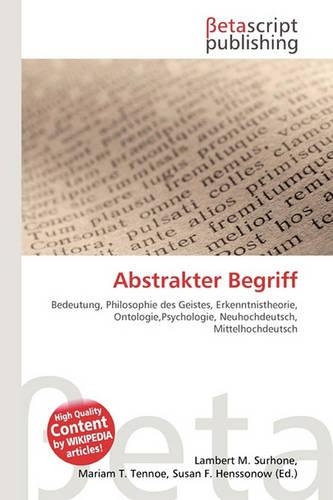 Abstrakter Begriff