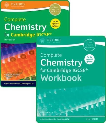 Complete Chemistry for Cambridge IGCSE® Student Book and Workbook Pack: Third Edition