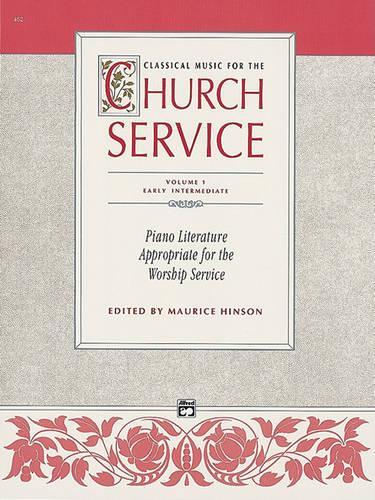 Classical Music for the Church Service, Volume 1