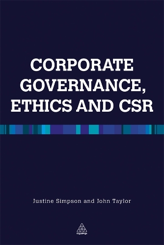 Corporate Governance Ethics and CSR: (English)