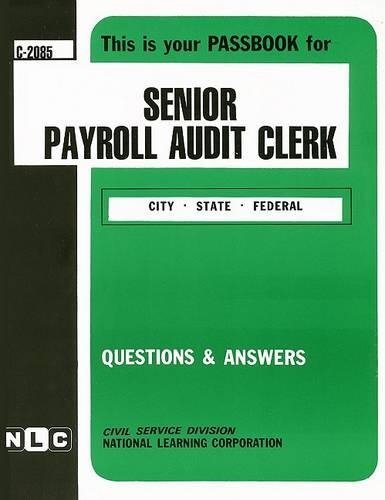 Senior Payroll Audit Clerk
