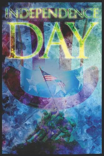 Independence Day: A5 notebook point grid as a present Happy fourth of July Independence Day american journal book