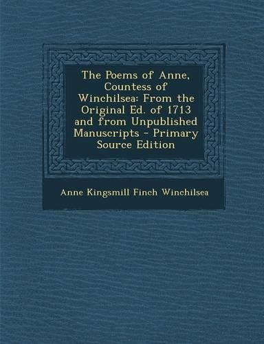 The Poems of Anne, Countess of Winchilsea