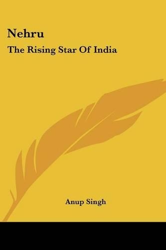 Nehru: The Rising Star Of India(English)