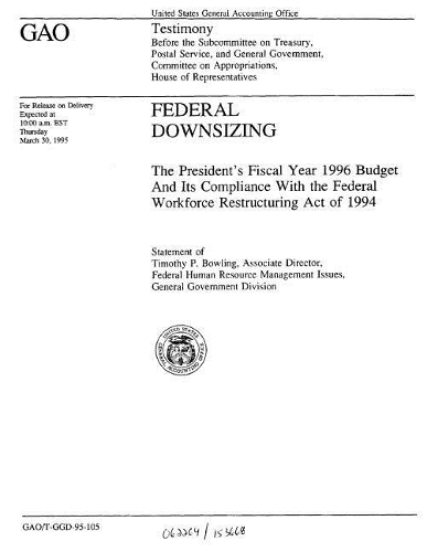 Federal Downsizing