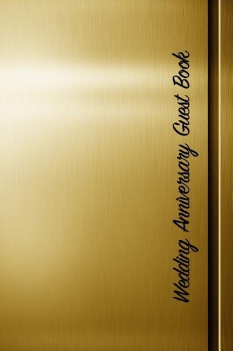 Wedding Anniversary Guest Book