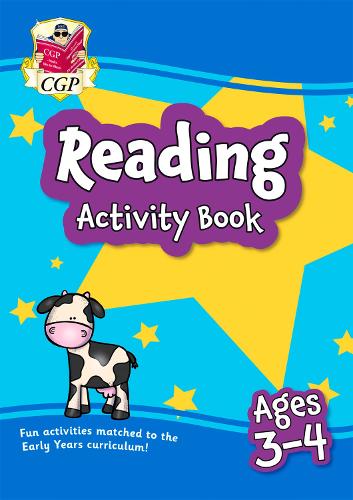 Reading Activity Book for Ages 3-4 (Preschool): (CGP Preschool Activity Books and Cards)