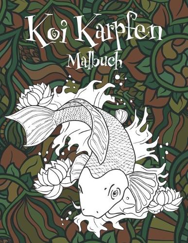 Koi Karpfen - Malbuch