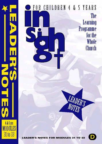 Insight: Bk.4 The Learning Programme for the Whole Church(Insight S.)