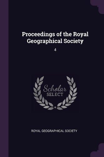 Proceedings of the Royal Geographical Society
